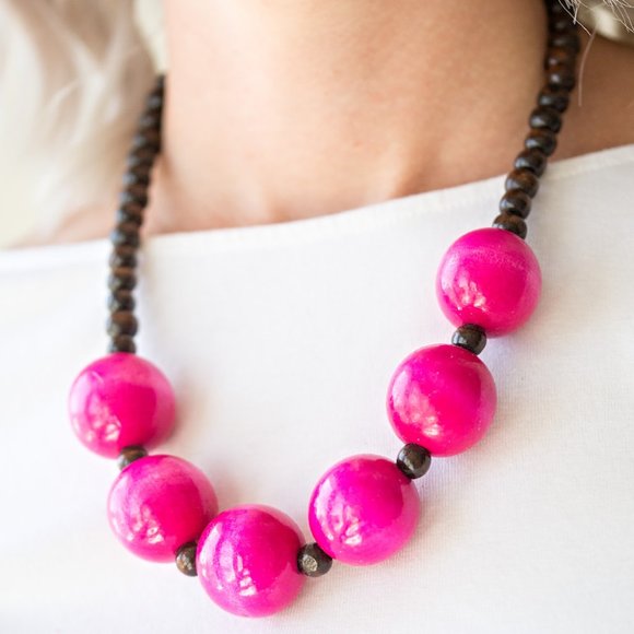 paparazzi Jewelry - 3+/$5 ea. Oh My Miami - Pink